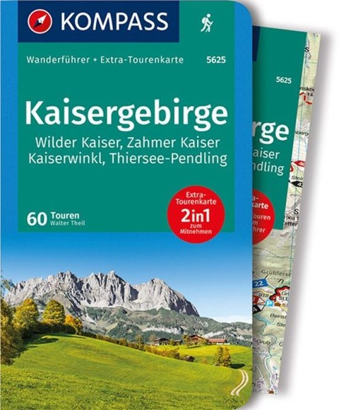 Kompass Wanderführer Kaisergebirge
