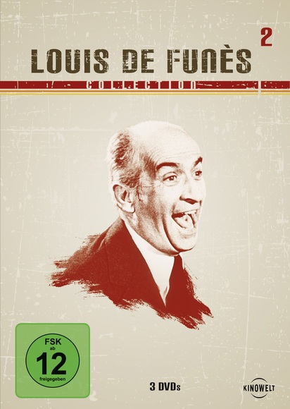 Louis de Funès Collection. Vol.2, 3 DVDs