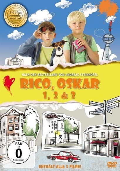 Rico und Oskar 1-3, 3 DVDs