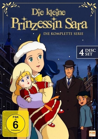 Die kleine Prinzessin Sara - Gesamtedition, 4 DVD (New Edition)