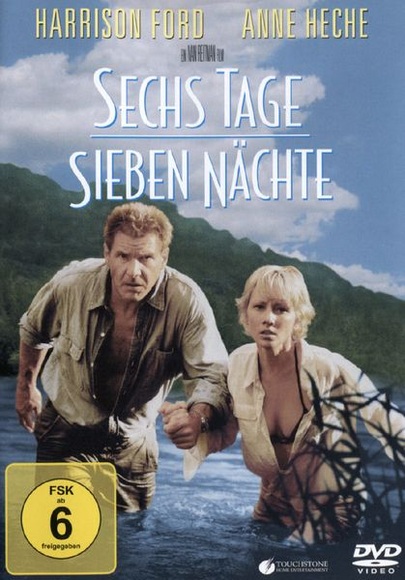 Sechs Tage, Sieben Nächte, 1 DVD, deutsche, englische u. spanische Version