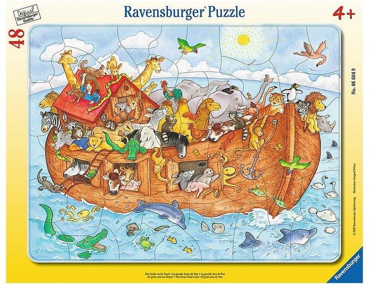 RAVENSBURGER Puzzle 48 Teile Die grosse Arche Noah