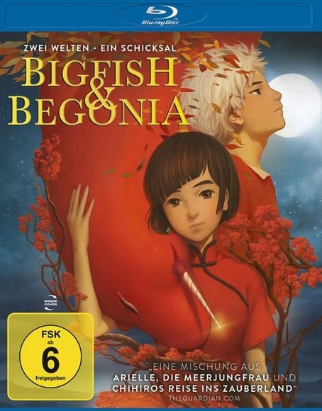Big Fish & Begonia - Zwei Welten - Ein Schicksal, 1 Blu-ray