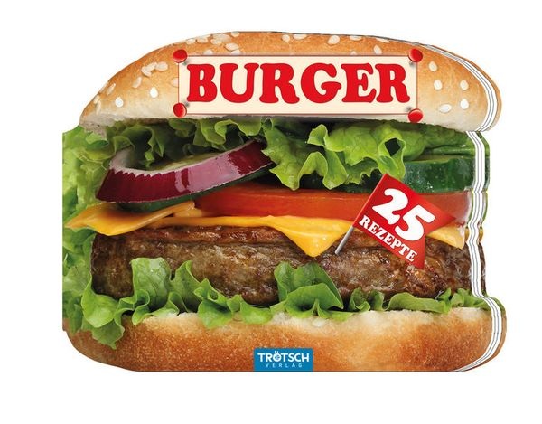 Geschenk-Kochbuch 'Burger'