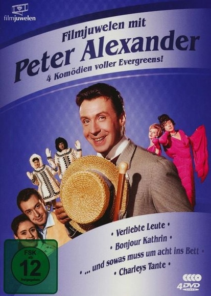 Filmjuwelen mit Peter Alexander: 4 Komödien voller Evergreens!, 4 DVD