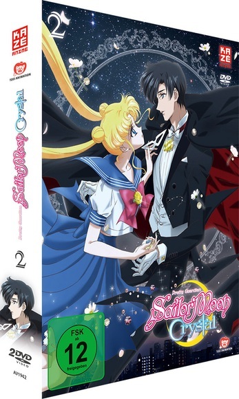 Sailor Moon Crystal. Tl.2, 2 DVDs
