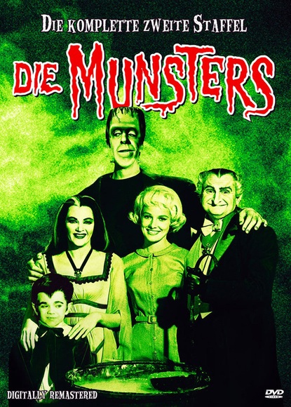 Die Munsters. Staffel.2, 7 DVDs