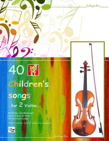 40 Children's Songs for Two Violins