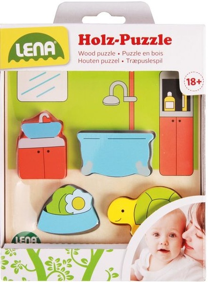 Lena ® Holzpuzzle - Bad