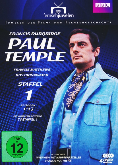 Francis Durbridge: Paul Temple. Box.1, 3 DVDs