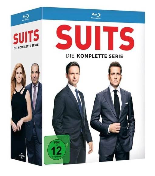 SUITS - DIE KOMPLETT SERIE - BLU-RAY