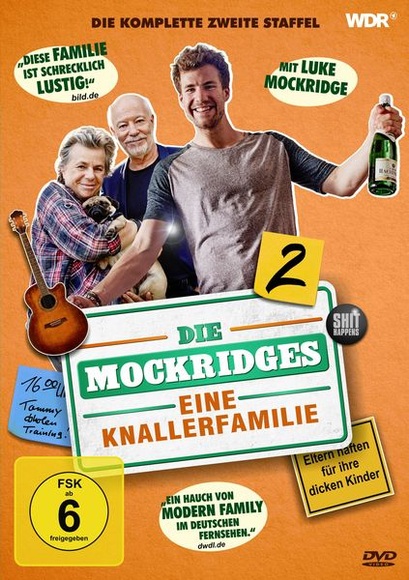 Die Mockridges - Eine Knallerfamilie. Staffel.2, 1 DVD