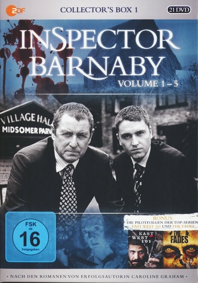 Inspector Barnaby. Box.1, 21 DVDs (Collectors Box)