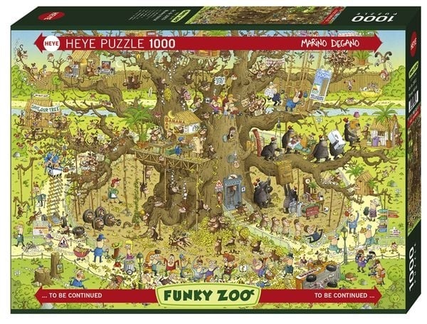 Heye Monkey Habitat Standard 1000 Teile