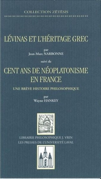 Levinas et heritage grec, suivi de cent ans