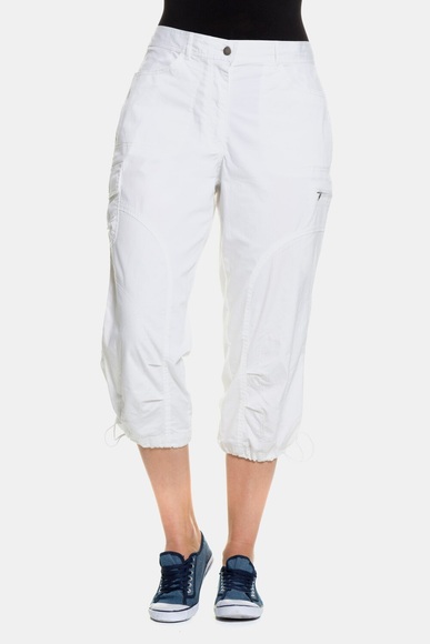 Grosse Grössen 7/8-Hose, Damen, grau, Größe: 50, Baumwolle, Ulla Popken