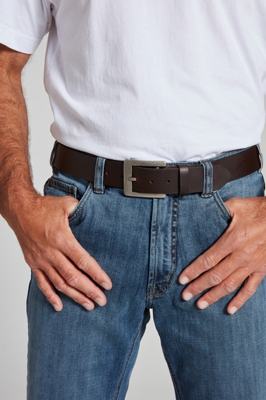 Grosse Grössen Gürtel, Herren, braun, Größe: 130, Leder, JP1880