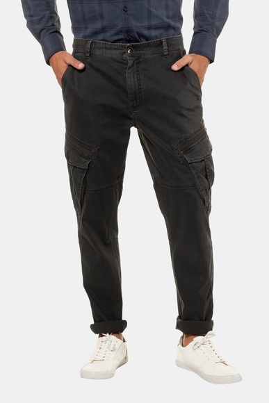 Grosse Grössen Cargohose, Herren, schwarz, Größe: 54, Baumwolle/Elasthan, JP1880