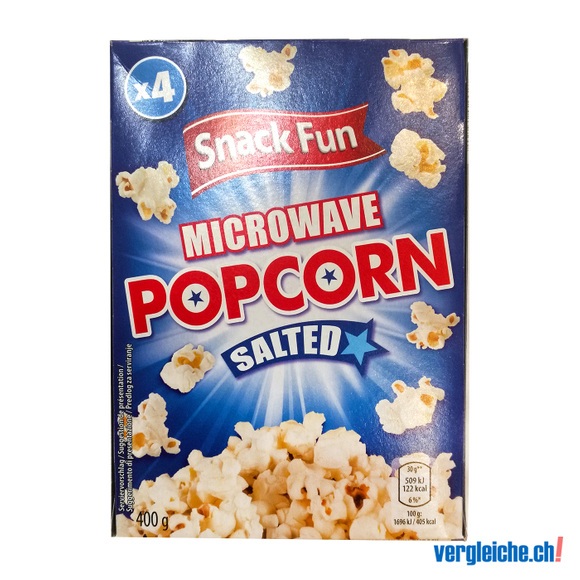 Microwave Popcorn salted