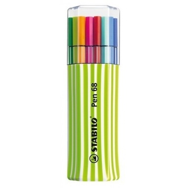 Stabilo Premium-Fasermaler STABILO® Pen 68, 15 Stiften