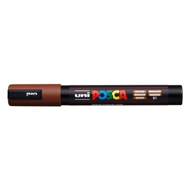 Uni Marker POSCA 1.8-2.5 mm Braun, Farbe