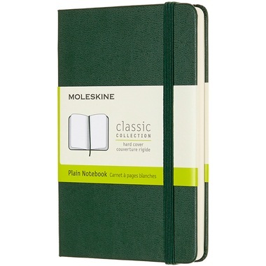 Moleskine Notizbuch, Pocket, A6, Blanko, Hard Cover, Myrtengrün