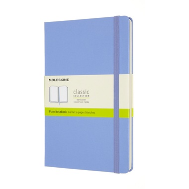 Moleskine Notizbuch Large/A5 Blanko, Hortensien Blau