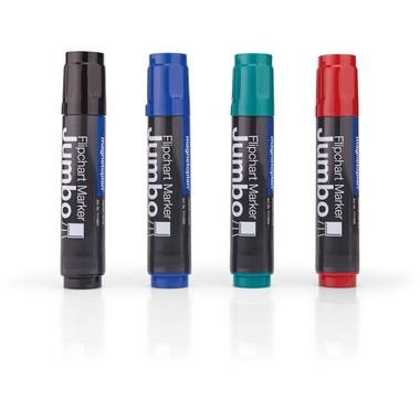 MAGNETOPLAN Flipchart Marker Jumbo 1111505 ass. 4 Stück