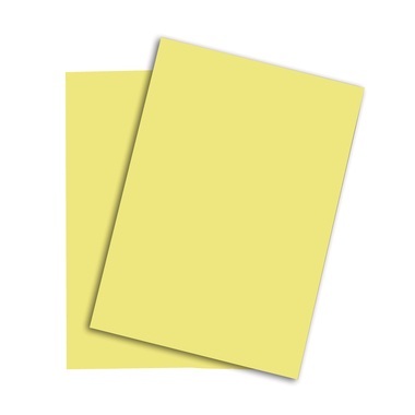PAPYRUS Rainbow Papier FSC A4 88043098 mittelgelb, 120g 250 Blatt