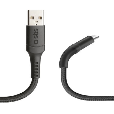 SBS Unbreakable Collection - Micro-USB Kabel (Schwarz)