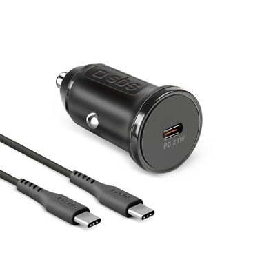 SBS, Type-C, PD 25 Watt Autoladegerät-Kit + USB-C-Kabel, Produkte & Wohnen