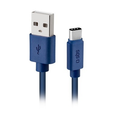 SBS Polo - USB Kabel (Blau)