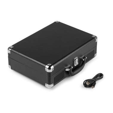 Audizio Plattenspieler RP114 Schwarz