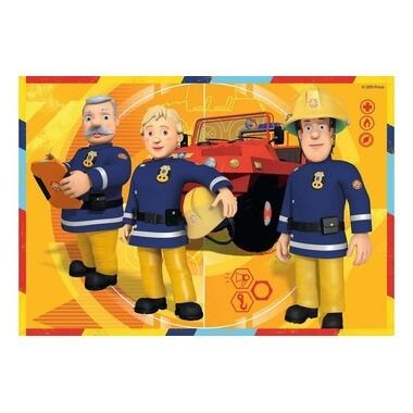 Ravensburger Verlag Puzzle Feuerwehrmann Sam im Einsatz 2x12-teilig