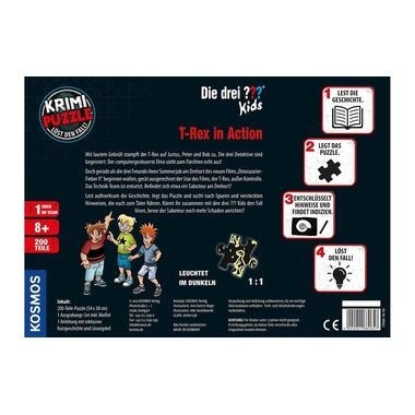 Krimipuzzle Die drei ??? Kids- Dinos