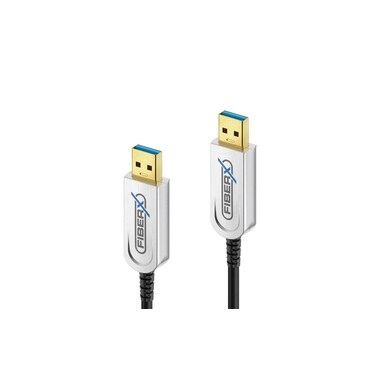 FX-I540-040 USB Kabel 40 m USB 3.2 Gen 2 (3.1 Gen 2) USB A Schwarz