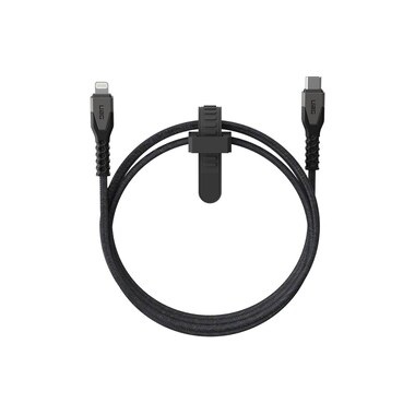 UAG Kevlar Core Power Cable Usb-C to Lightning - black/gray USB Kabel