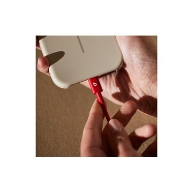 Apple Beats USB-C auf USB-C gewebtes Kabel, rot, 60W, 1.5 m