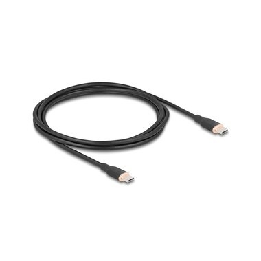 Delock USB 2.0-Kabel Silikon USB-C - USB-C 2.5 m