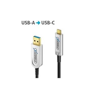 FiberX USB 3.1-Kabel FX-I630 AOC USB A - USB C 7.5 m