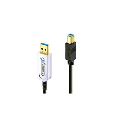 FiberX USB 3.1-Kabel FX-I645 AOC USB A - USB B 7 m