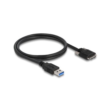 DeLOCK 87799 USB Kabel 1 m USB 3.2 Gen 1 (3.1 Gen 1) USB A Micro-USB B Schwarz