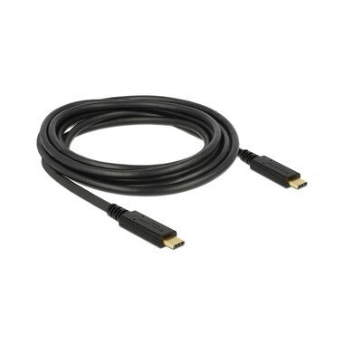 DeLock USB 2.0-Kabel C - C bis 5A Strom