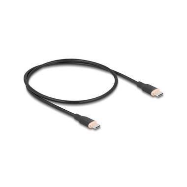 Delock USB 2.0-Kabel Silikon USB-C - USB-C 0.5 m
