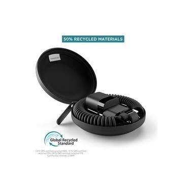 Vonmählen USB-Ladekabel Allroundo GaN All-in-One Schwarz