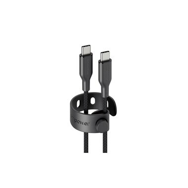 emPower by PanzerGlass USB 2.0-Kabel Racing 240 W  Schwarz USB-C - USB-C 1.2 m