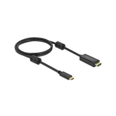 DeLock 85969 - Aktives USB Type-C zu HDMI Kabel (DP Alt Mode) 4K 60 Hz - 1m