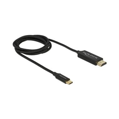 DeLock Kabel USB Type-C - HDMI koaxial