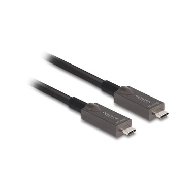 Delock Optisches Kabel 4K 10Gbps USB Type-C - USB Type-C, 10 m