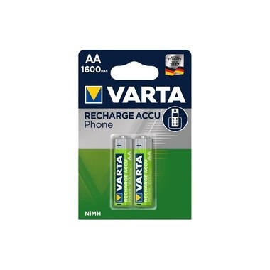 RECHARGE Phone NiMH Mignon (AA) Akku mit 1600mAh - 2 Stück